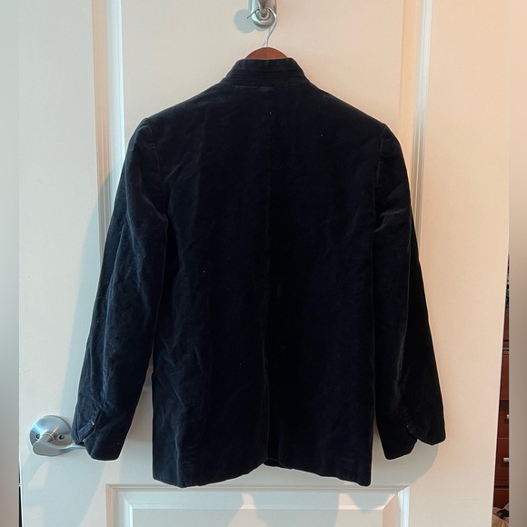 Zadig & Voltaire Black Volly Velours Velvet
Open Blazer - Picture 9 of 16